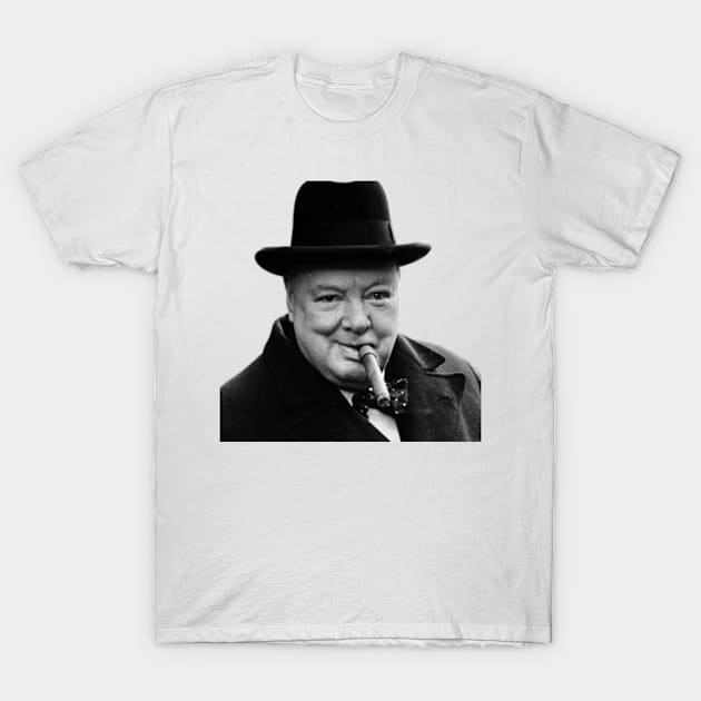 Winston Churchill T-Shirt by TshirtMA